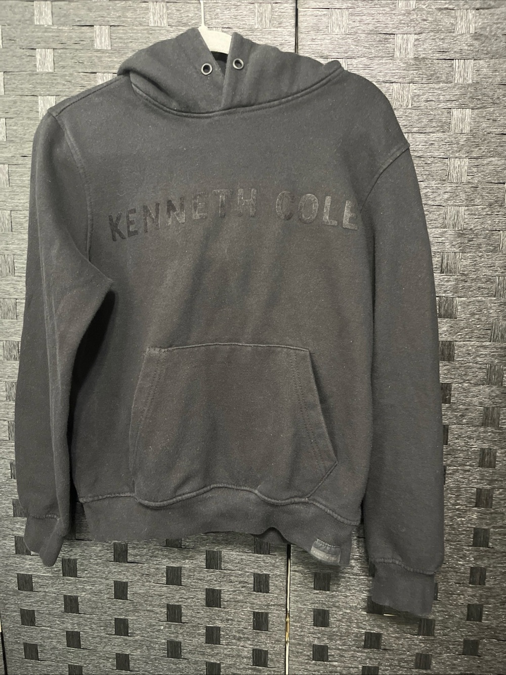 Kenneth Cole Men's Hoodie Black Size Small Note: missing hood string
